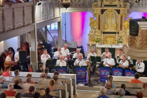East Side Big Band in der Kirche Lockwitz